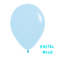 3 shades of blue - 12 x 28cm latex balloons