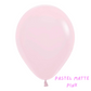 3 shades of pink - 12 x 28cm latex balloons