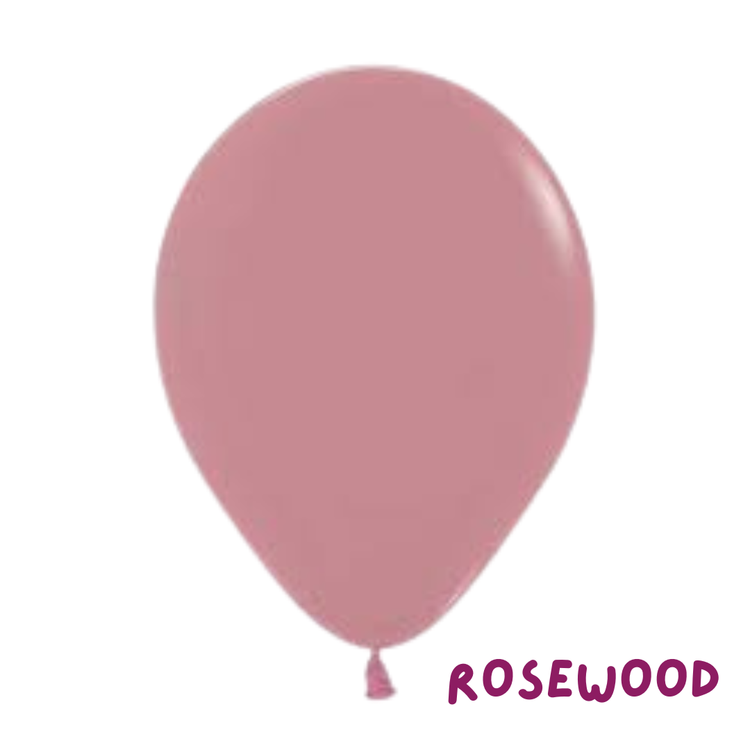 3 shades of pink - 12 x 28cm latex balloons