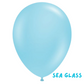 3 shades of blue - 12 x 28cm latex balloons