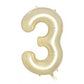 Luxe Gold - Large Number 86cm