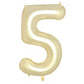 Luxe Gold - Large Number 86cm
