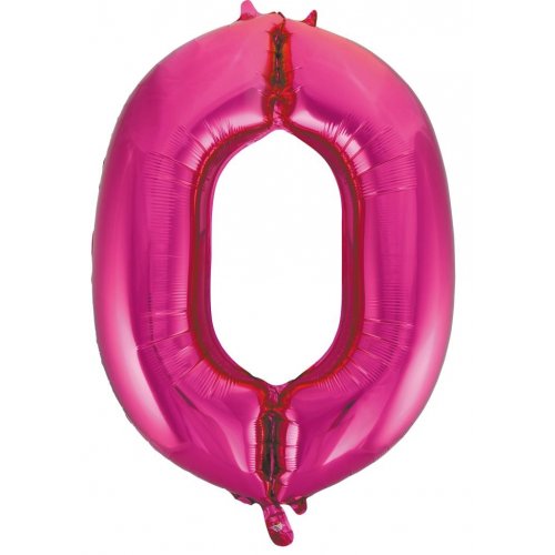 Hot Pink - Large Number 86cm