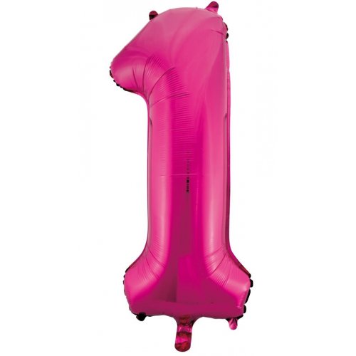 Hot Pink - Large Number 86cm