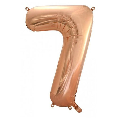 Rose Gold - Large Number 86cm