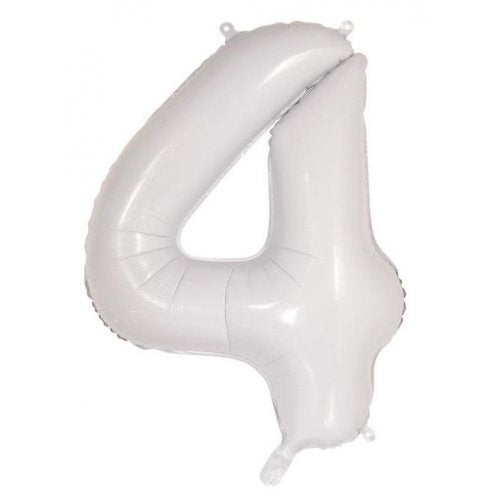 White - Large Number 86cm