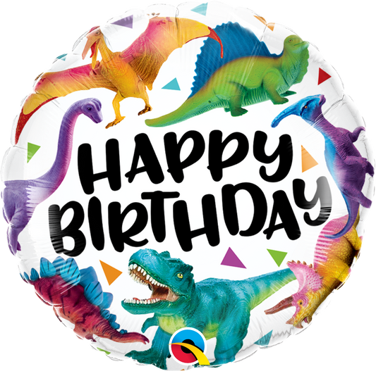 Dinosaur Birthday Balloon
