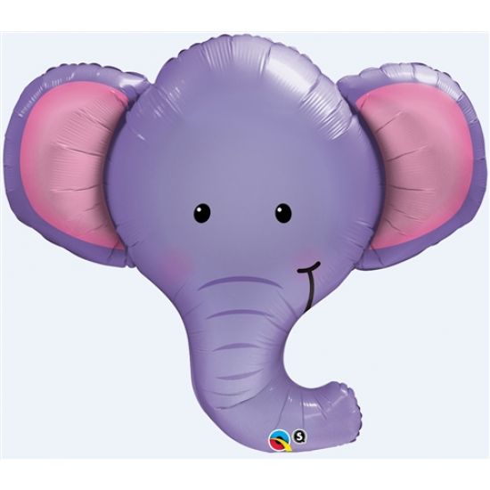 Ellie the Elephant helium filled 99cm foil balloon