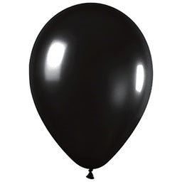 Party Central - Black Latex Balloon