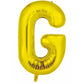 Gold Letter G Balloon - 86cm