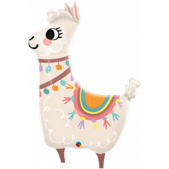 Loveable Llama 114cm helium filled