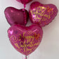 BIG LOVE heart bouquet