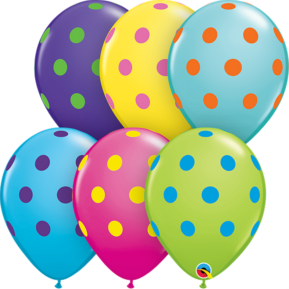 Polka Dot Balloons